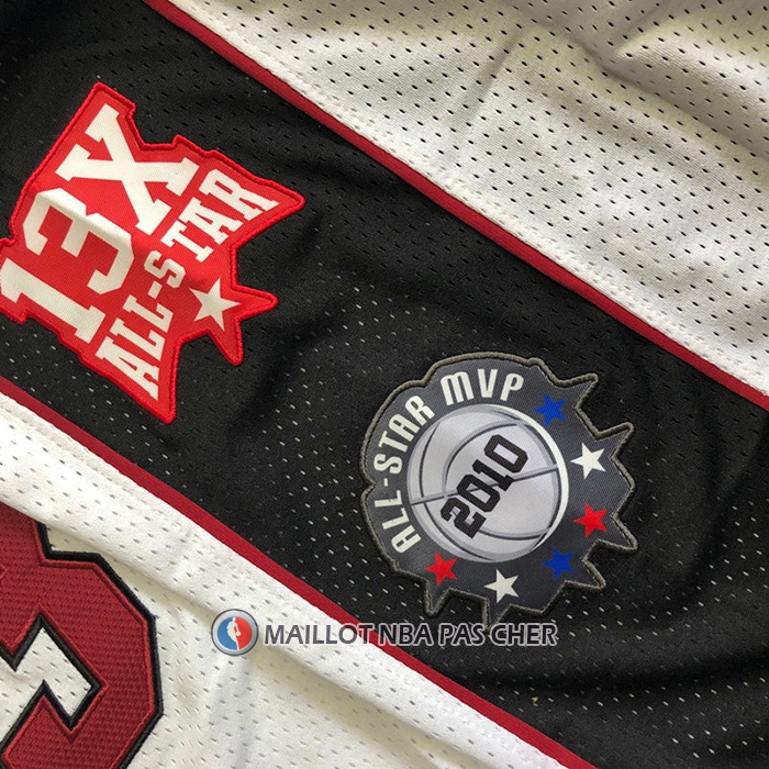 Maillot Miami Heat Dwyane Wade NO 3 Mitchell & Ness 2003-19 Blanc